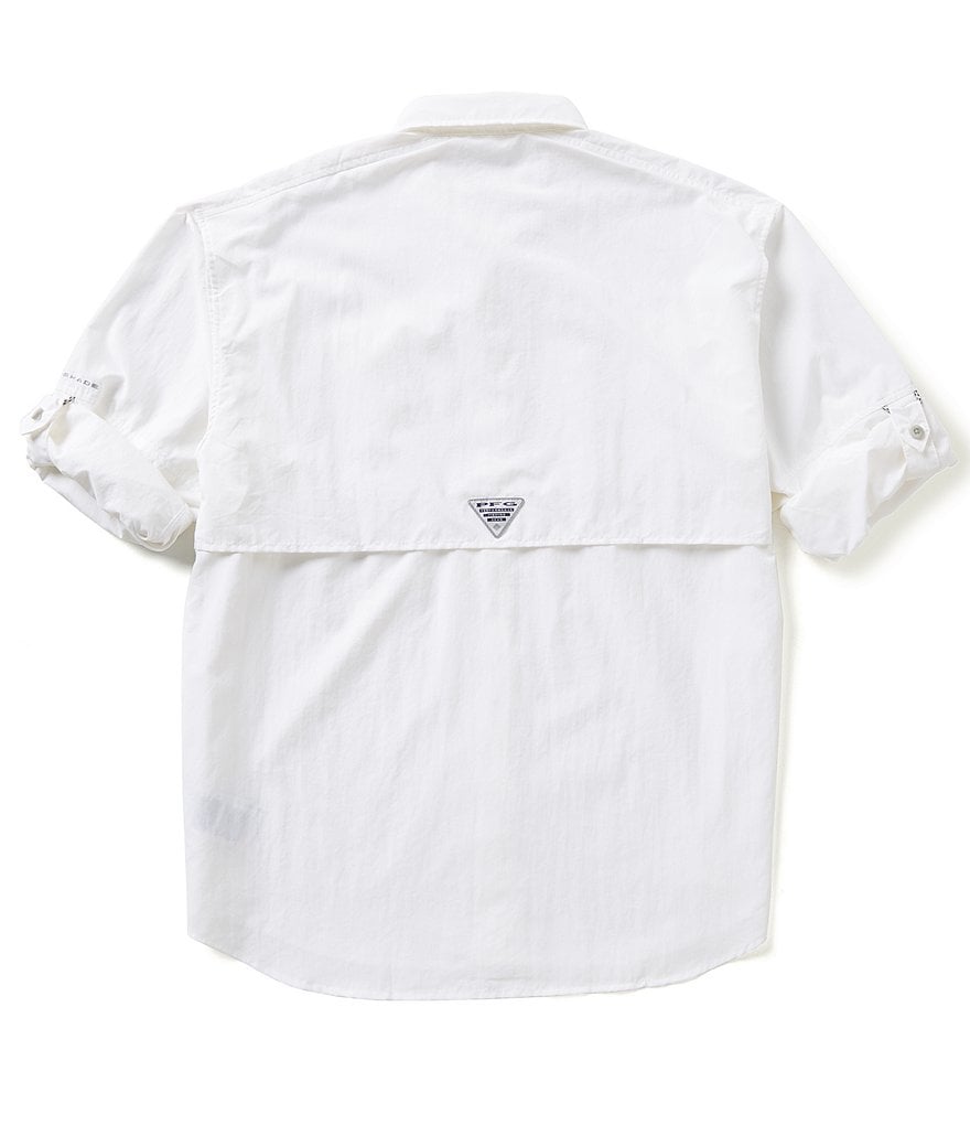 Columbia PFG Bahama II Omni-Shade Long-Sleeve Solid Shirt