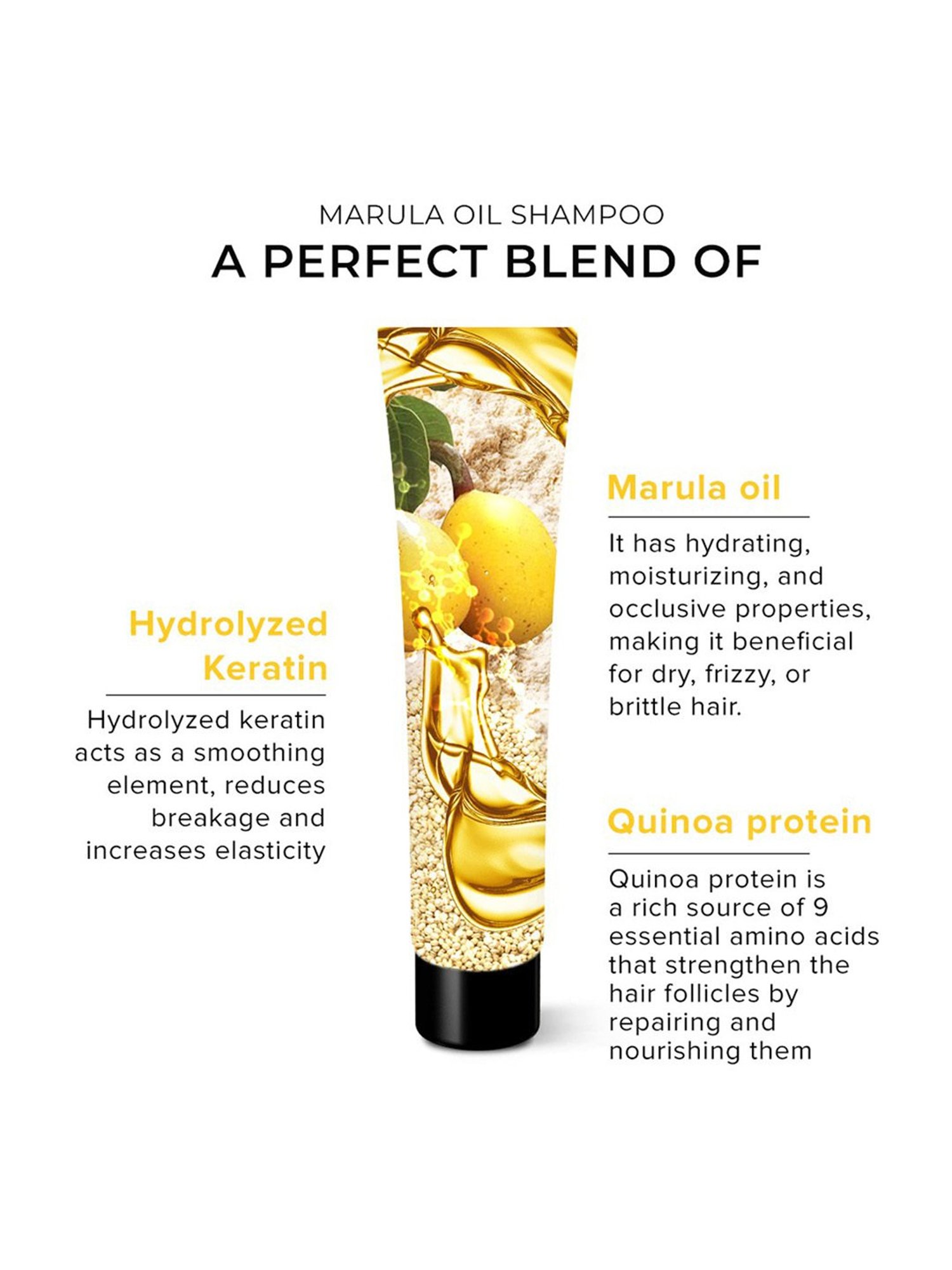 De Fabulous Marula Oil Shampoo & Miracle Repair Masque Combo