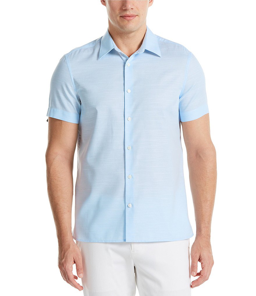 Visconti Big & Tall Check Skulls Print Long-Sleeve Woven Shirt