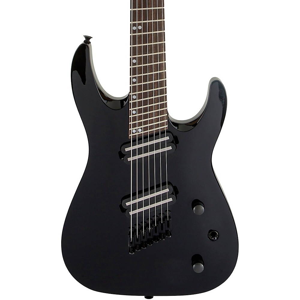 Jackson X Series Dinky Arch Top DKAF7 MS Electric Guitar - Gloss Black - 2916173503