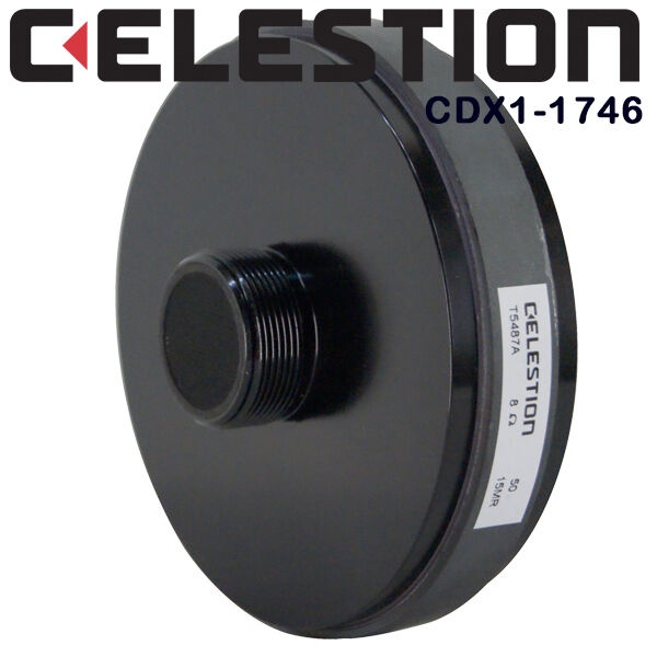 2 pieces Celestion CDX1-1746 1" Screw-on High freq, Compression Driver 8 ohm.
