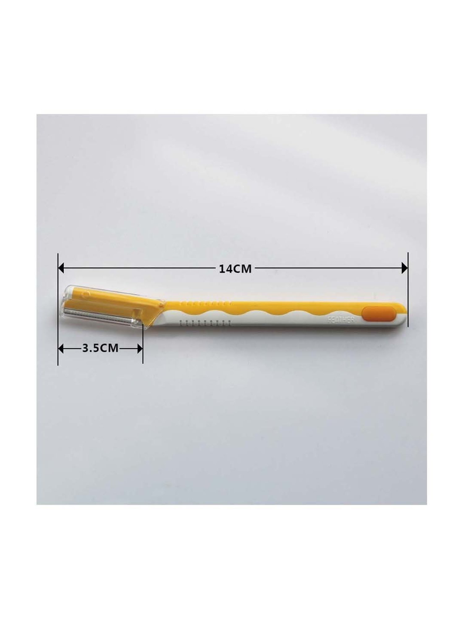 FEATHER Piany Hair Remover For Face, Nape, Beard - 3 Piece - 100 gm