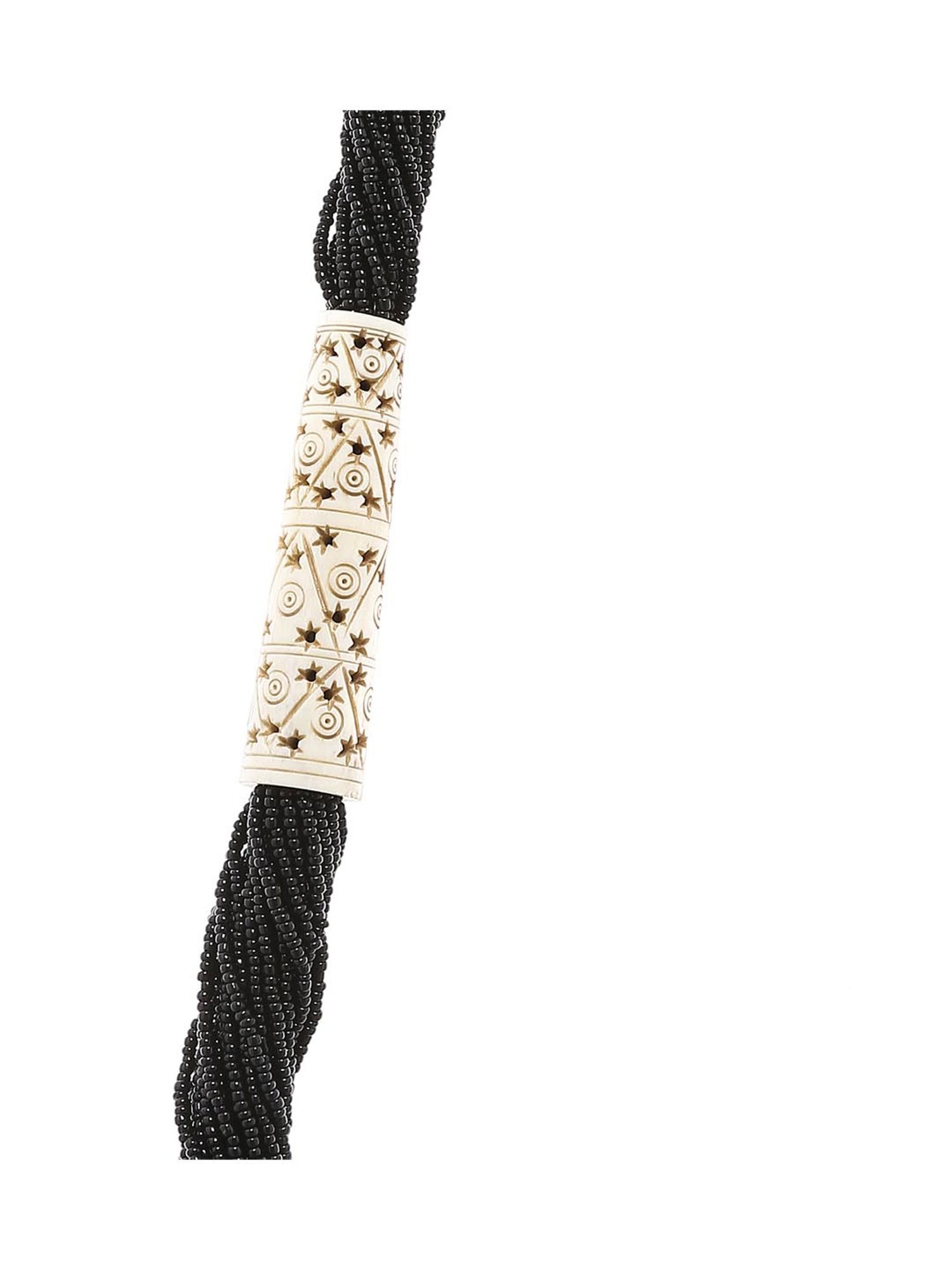 Imli Street Black & Off-White Necklace