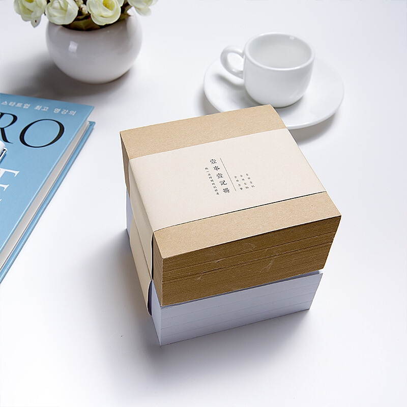 1 Piece Thickened Square Bricks Notes N times Sticky Notes Simple Stationery Blank Tearable Notes Adhesive Sticky Notes 400 Sheets/set 0732 White/N times sticky notes