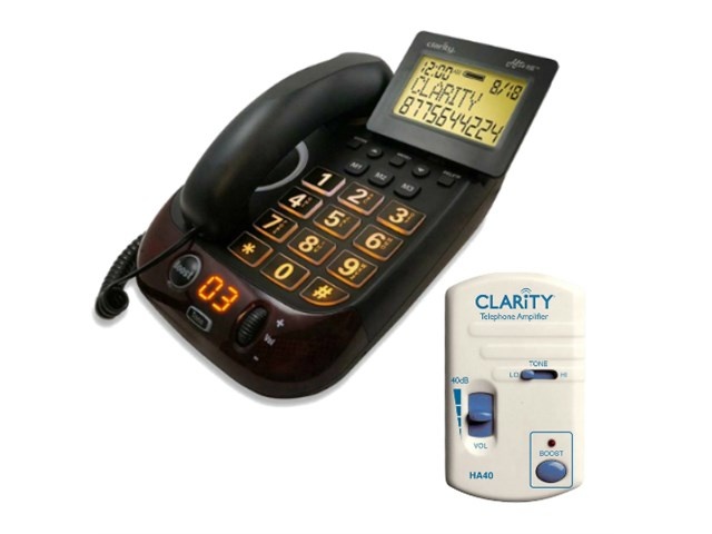 Clarity ALTO-PLUS and HA40 Alto Plus Amplified Corded Phone