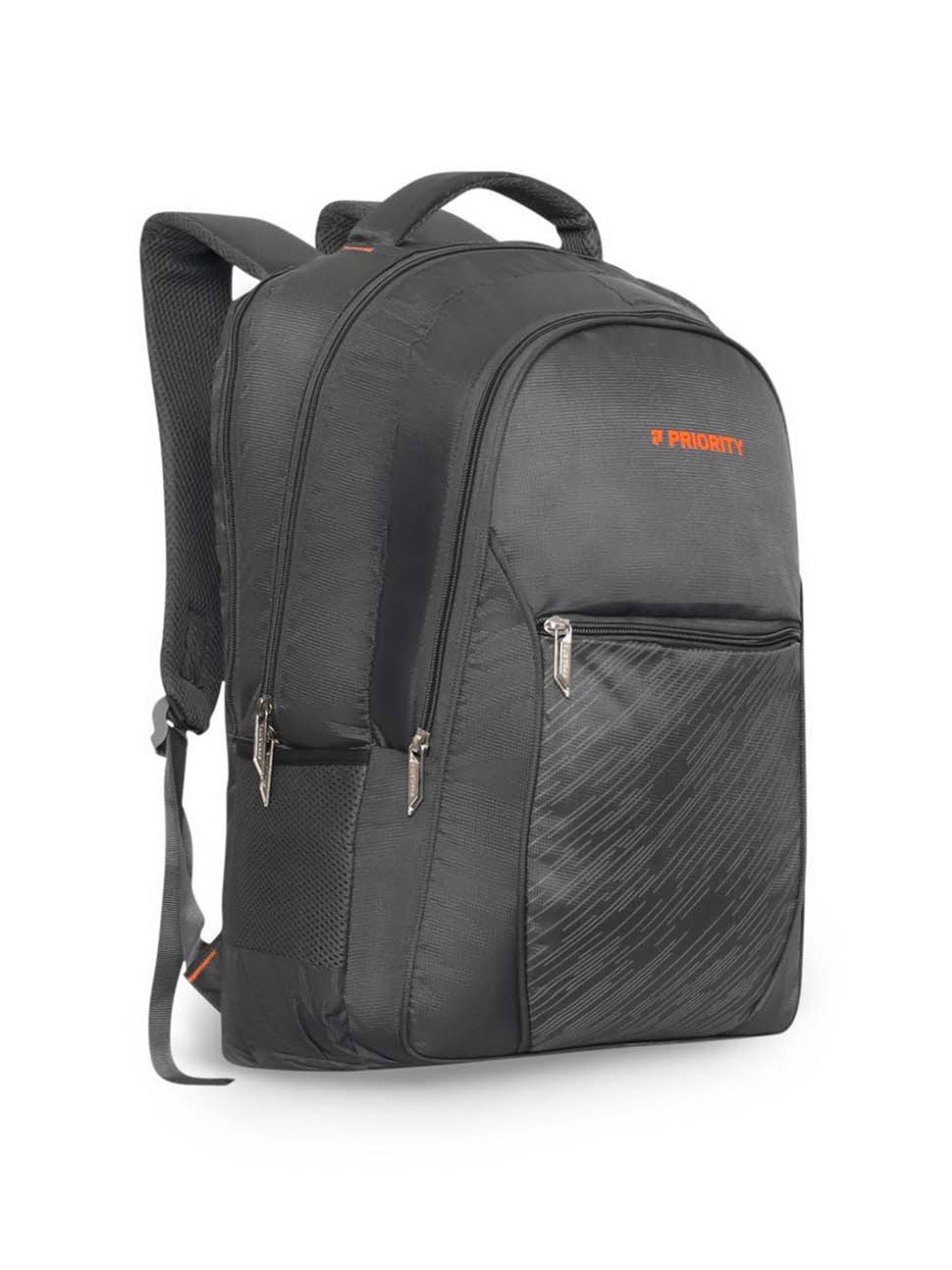 Priority Rumble 003 Dark Grey Polyester Solid Laptop Backpack - 36.04 Ltrs