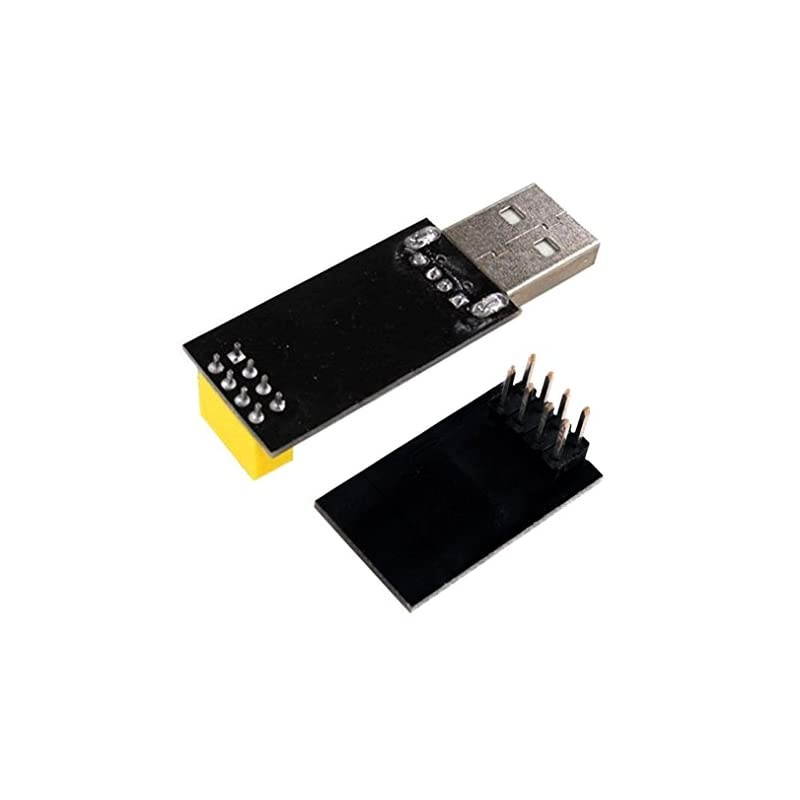 ESP01 Serial WiFi Wireless Transceiver Module with USB Converter Compatible with Arduino