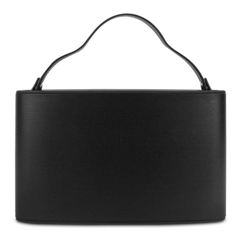 Cipe Handbag-Style Bluetooth Wireless Speaker & Powerbank, Black