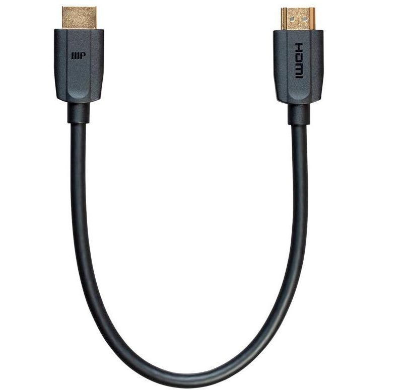 Monoprice DynamicView Ultra 8K HDMI Cable - 1.5 Feet - Black | High Speed, 48Gbps, Dynamic HDR, eARC