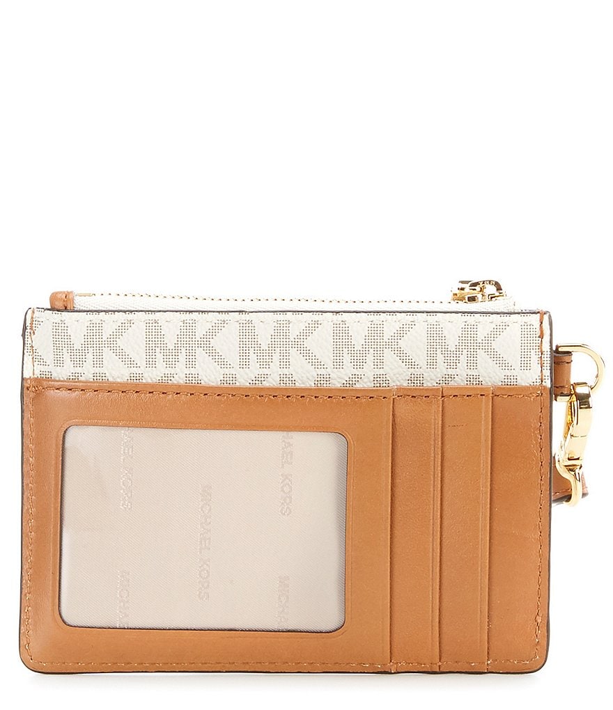 HOBO Link Leather Zip Wristlet