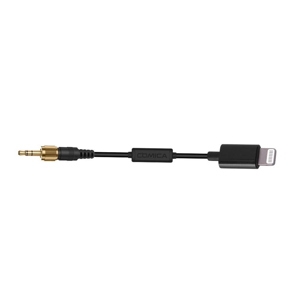 COMICA CVM DL SPX(MI) 3.5mm TRS to Lighting Interface Audio Output Cable (1pcs)