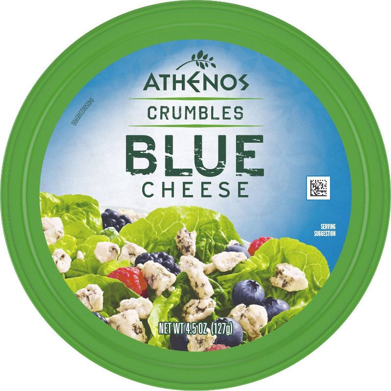 Athenos Crumbled Blue Cheese - 4oz