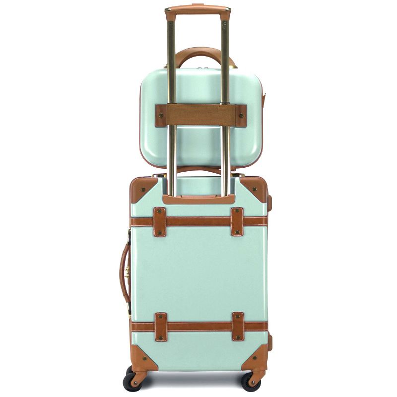 Chariot Travelware CH-505 2pc Luggage Set - Mint