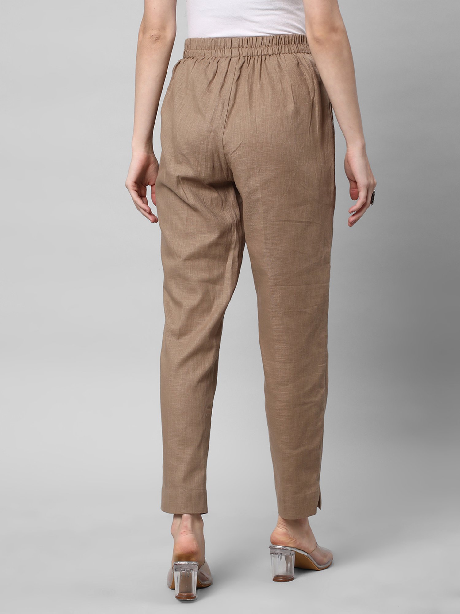 Kami Kubi Brown Linen Pants