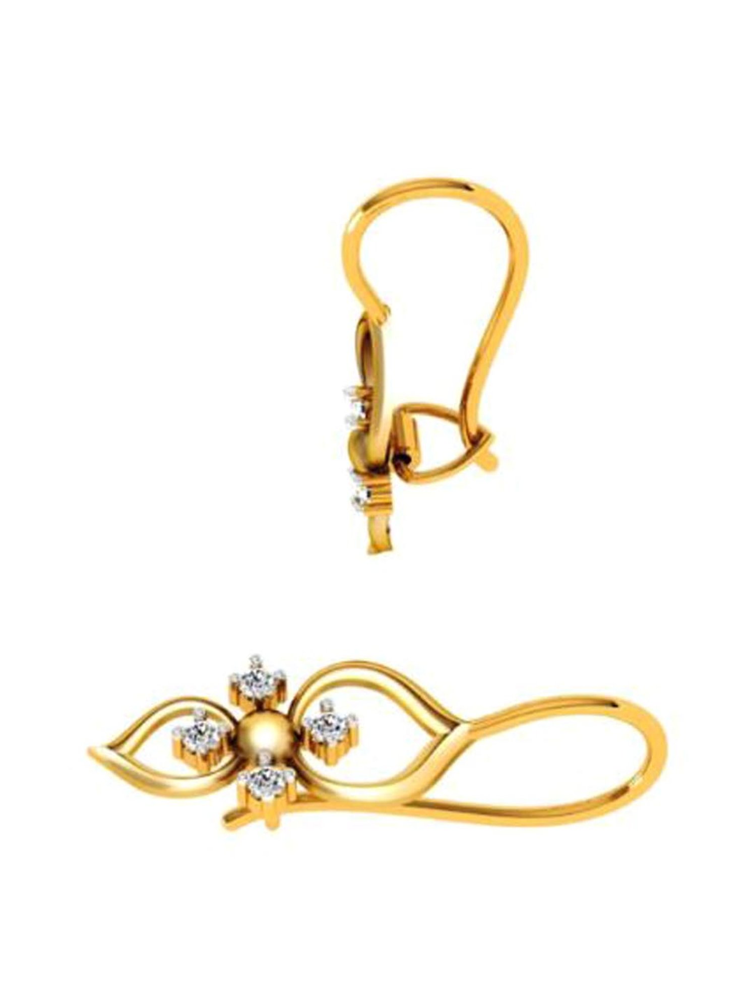 P.C. Chandra Jewellers 22k Gold Earrings for Women