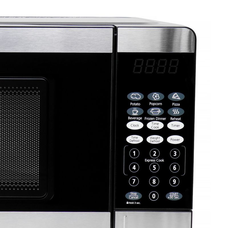 Oster 0.7 Cu. Ft. 700 Watt Stainless Steel Microwave Oven