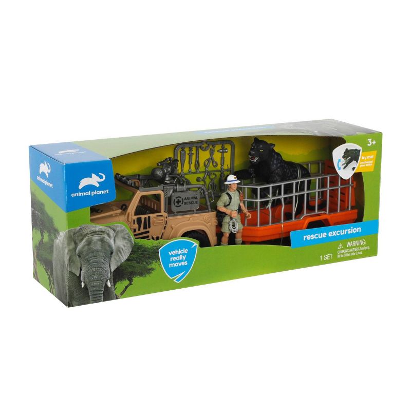 Animal Planet Rescue Excursion Safari Playset