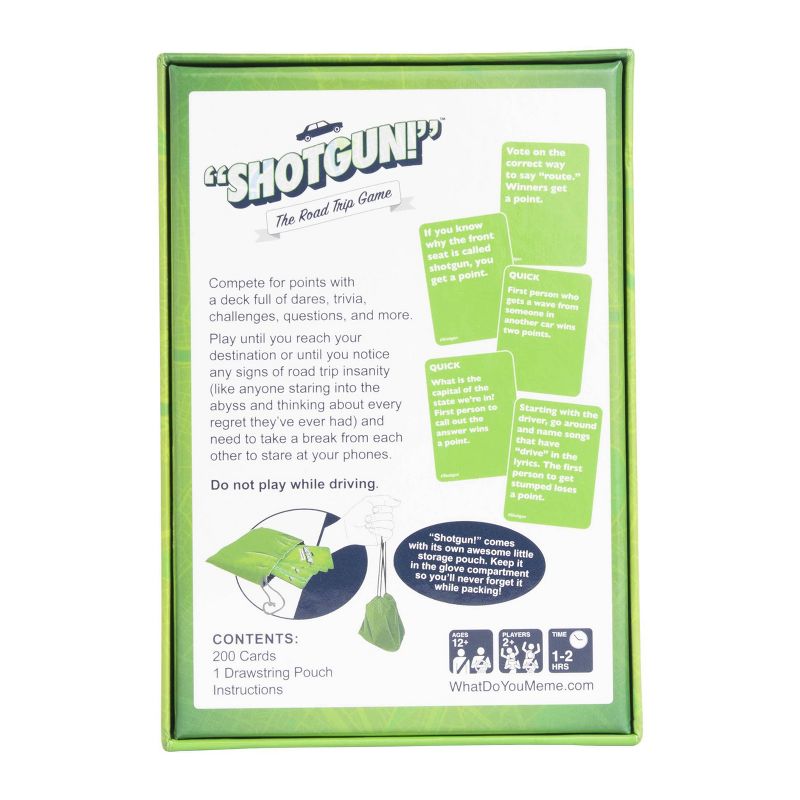 Shotgun Family Card Game by What Do You Meme? Family