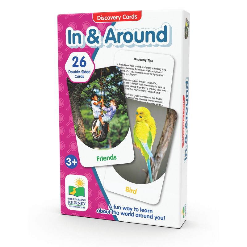The Learning Journey Discovery Cards In & Around 26 Double-Sided Cards
