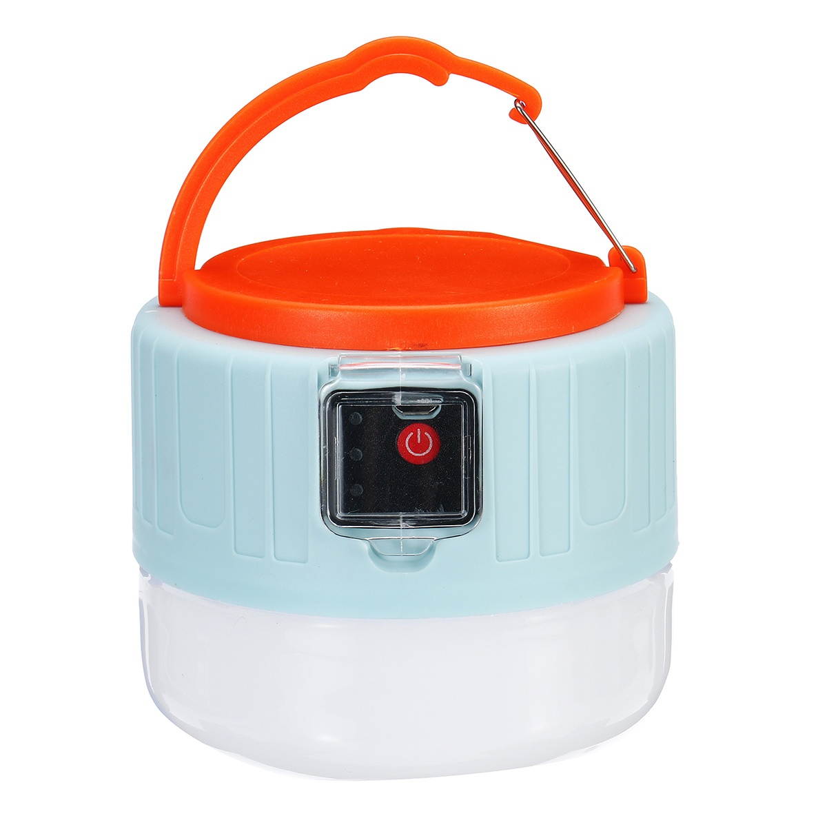 Remote Control Solar LED Camping Lantern USB Rechargeable Light Bulb Tent Light Solar Bulb Light-Digital Display