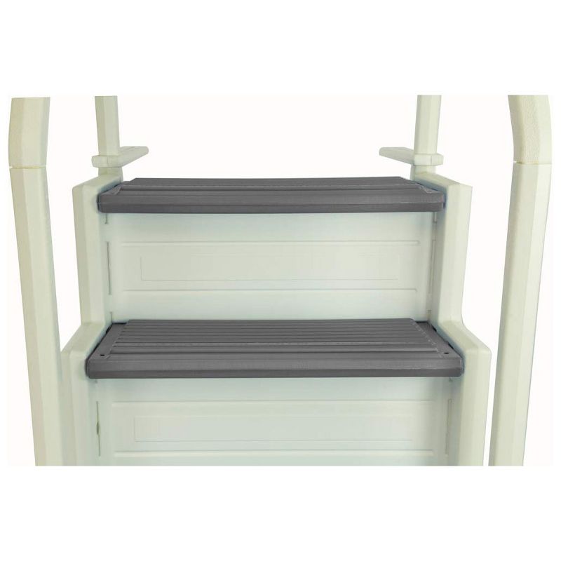 Confer Step-1 Heavy-Duty Above Ground Swimming Pool Ladder Stair Entry System