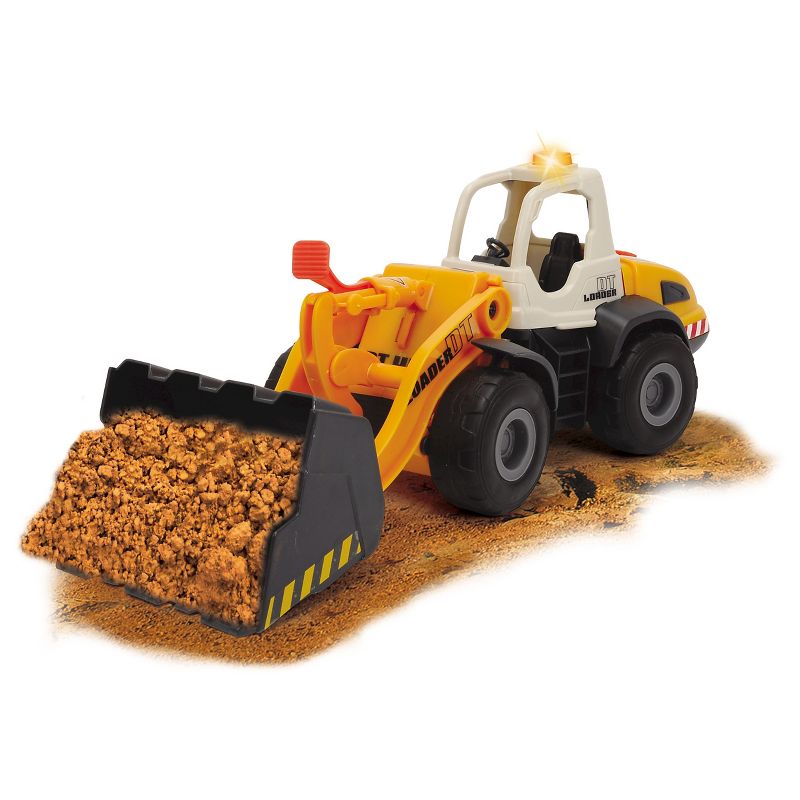 Dickie Toys - Light and Sound Construction Front Loader Vehicle