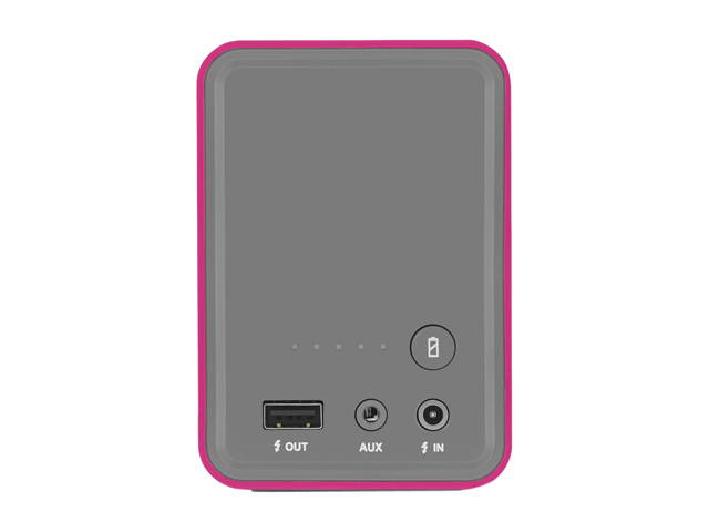 BRAVEN B805MGP 805 Blutooth Spkr Magenta Gray