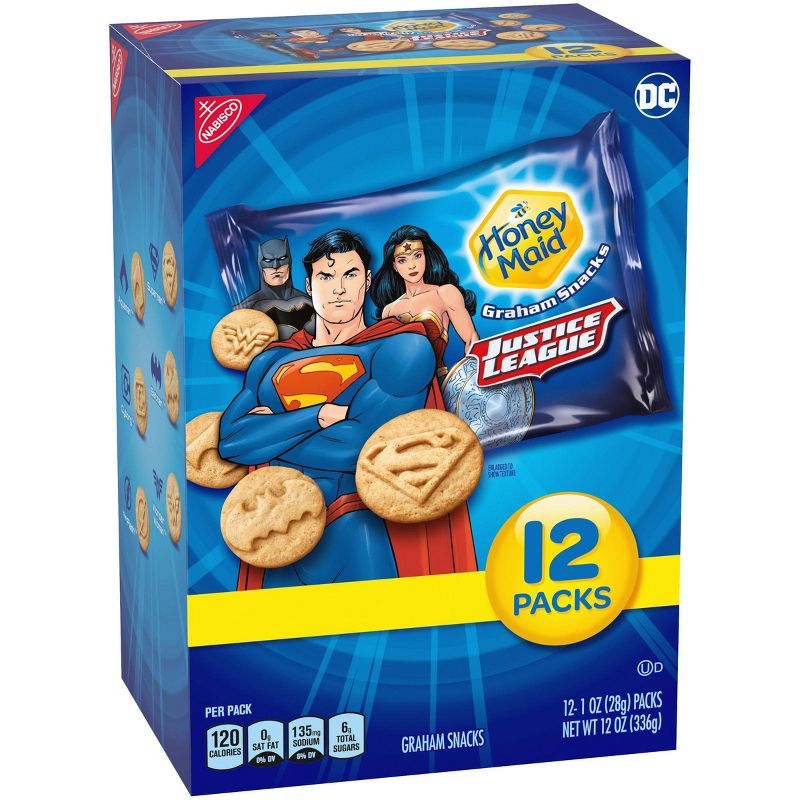 Honey Maid Justice League Graham Snacks - 12oz