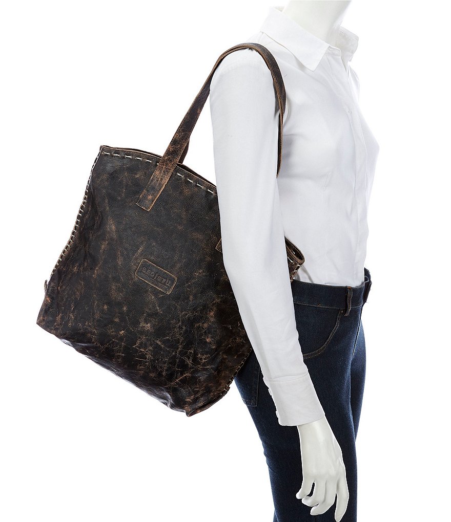 Bed Stu Skye II Distressed Leather Tote Bag