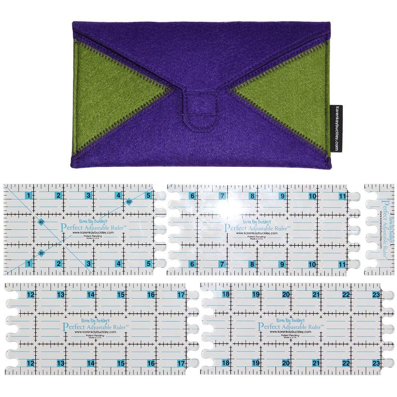Karen Kay Buckley Perfect Adjustable Ruler -3"X24"