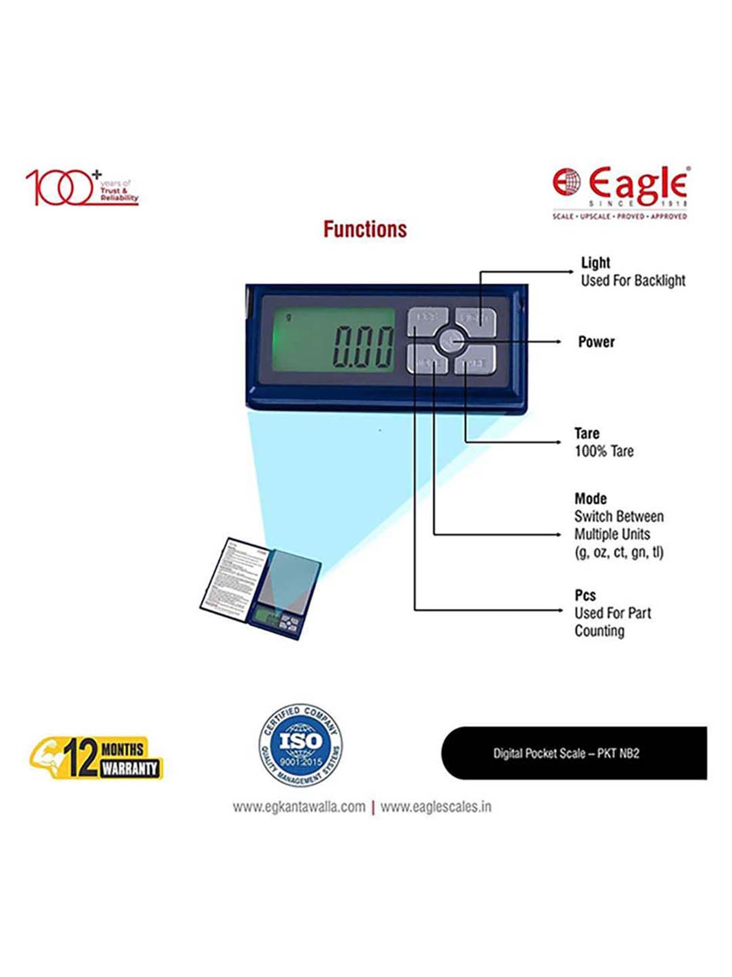 Beurer LS 06 Luggage/Weighing Scale