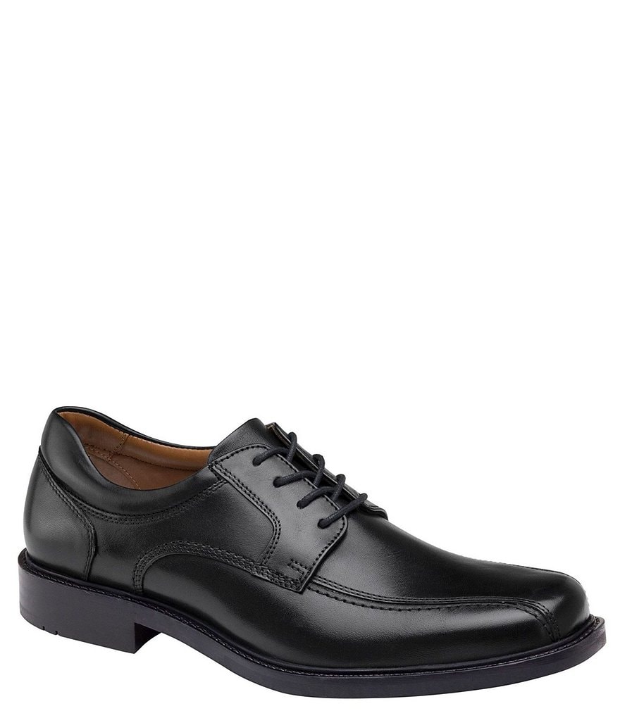 Johnston & Murphy Men's Tabor Run Off Leather Lace Up Bike Toe Dress Shoe