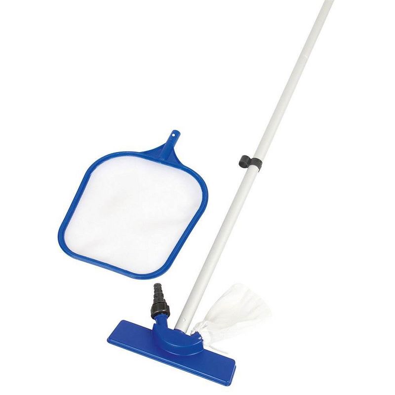 Bestway Above Ground Pool Vacuum and Skimmer Head Cleaning Accessories Kit