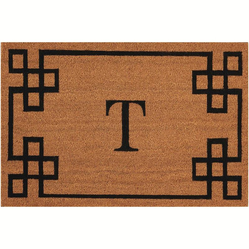 Nourison Elegant Entry "T" Natural Doormat EECMT 2' x 3'