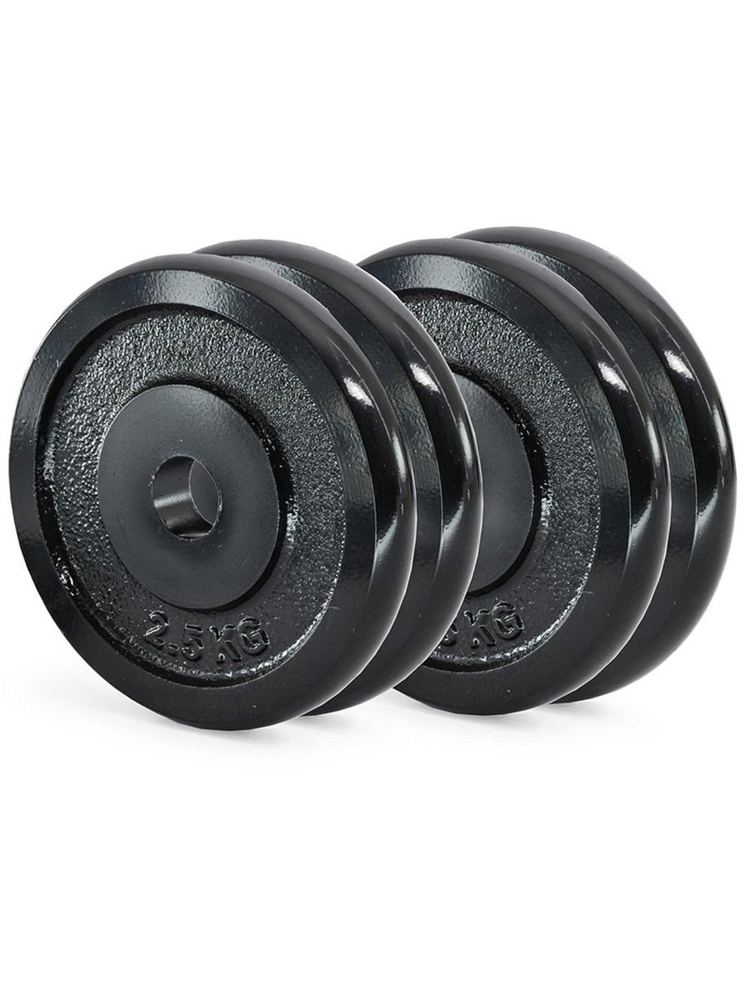 Kakss Cast Iron Spinlock Adjustable Dumbbell For Home Gym, Bodybuilding Fitness (Black) Size - 10KG