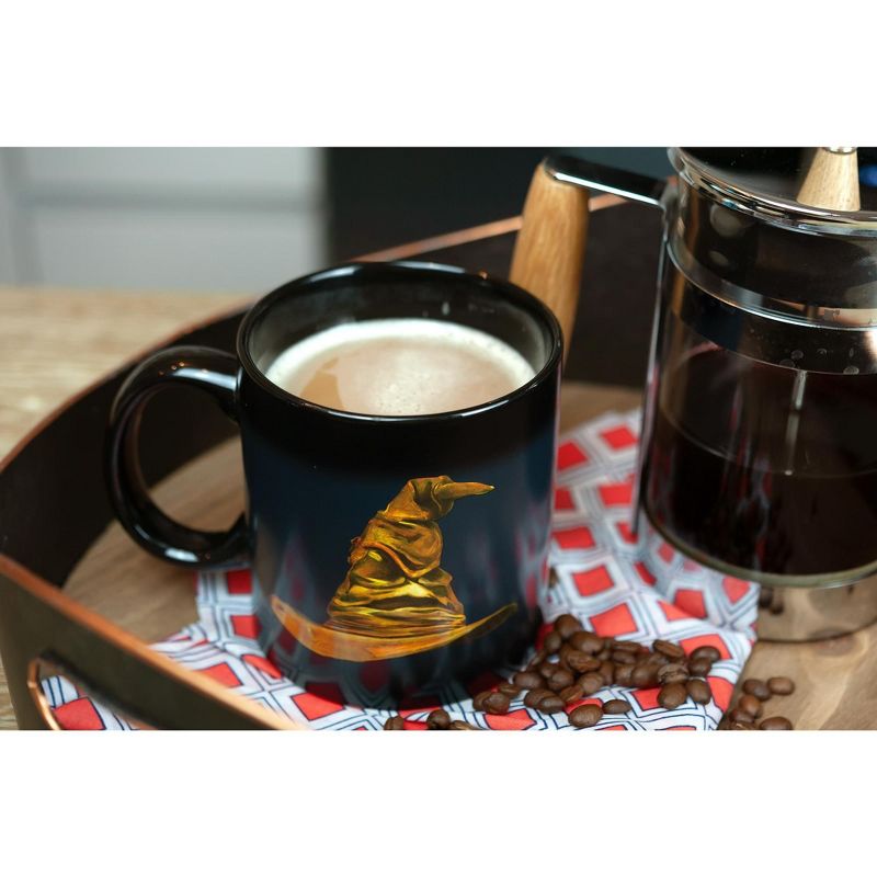 Seven20 Harry Potter Gryffindor 20oz Heat Reveal Ceramic Coffee Mug | Color Changing Cup