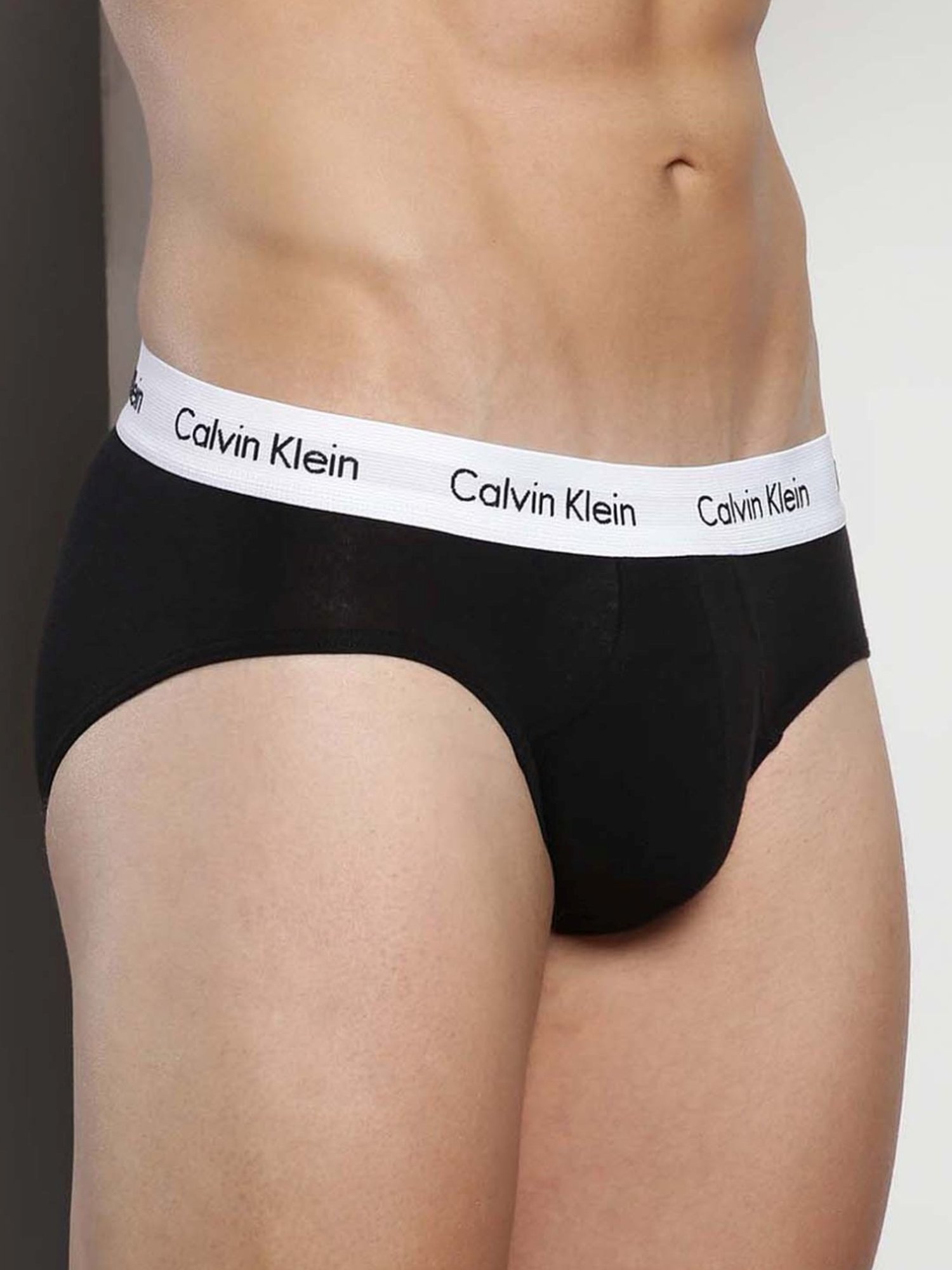 Levi's Grey Cotton Regular Fit Briefs