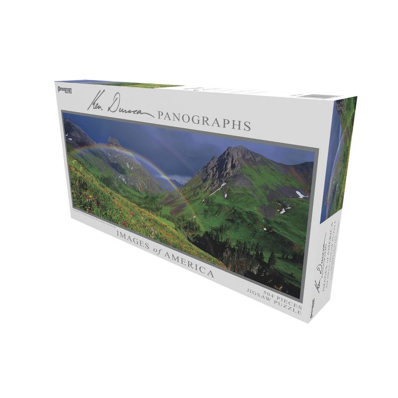 Pressman Images Of America: Promise Of Peace Panoramic Puzzle 504pc