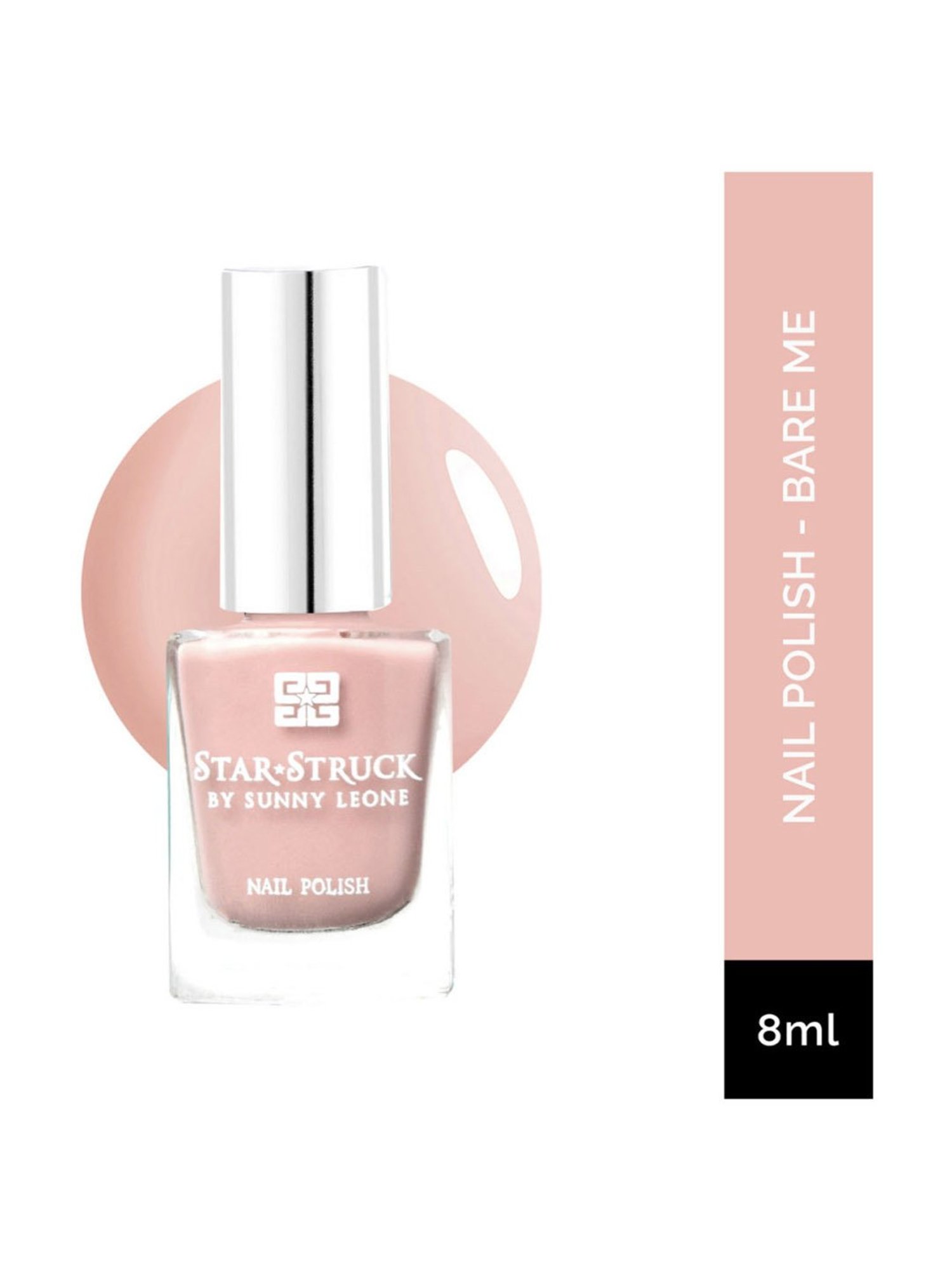 StarStruck By Sunny Leone Nail Polish Bare Me - 8 ml