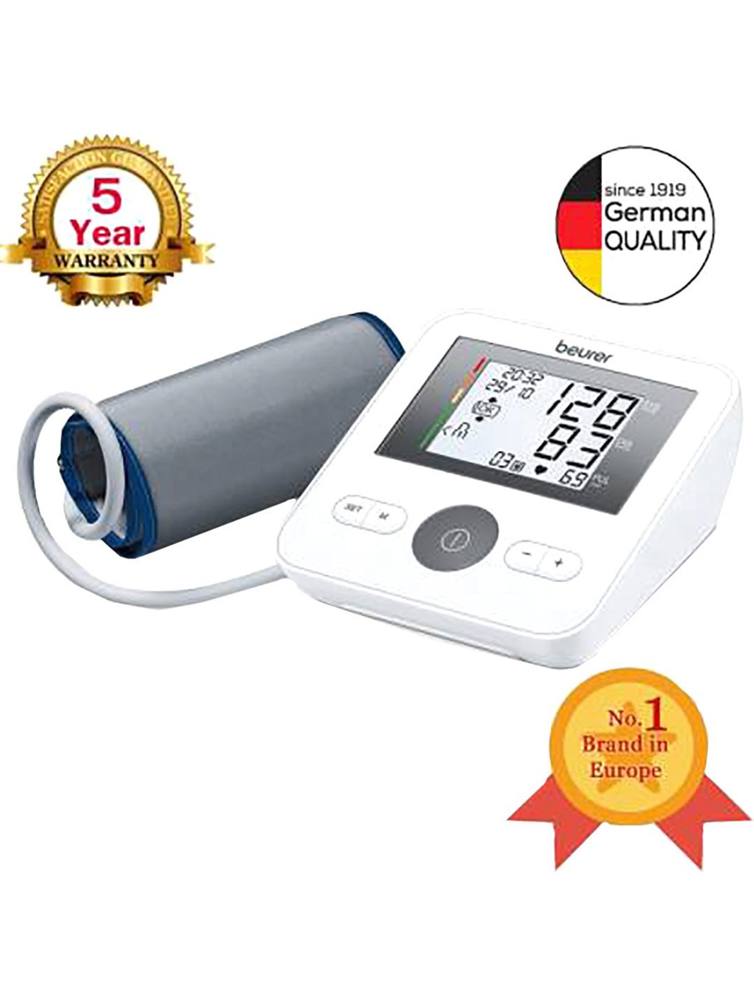 Beurer BM 27 Automatic Upper Arm Blood Pressure Monitor