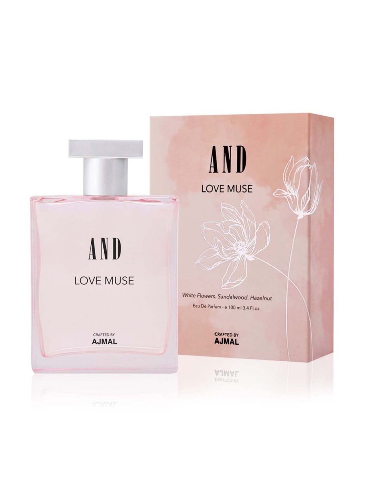 AND by Ajmal Love Muse Eau de Parfum & Dainty Glam Fragrance Mist Combo for Women