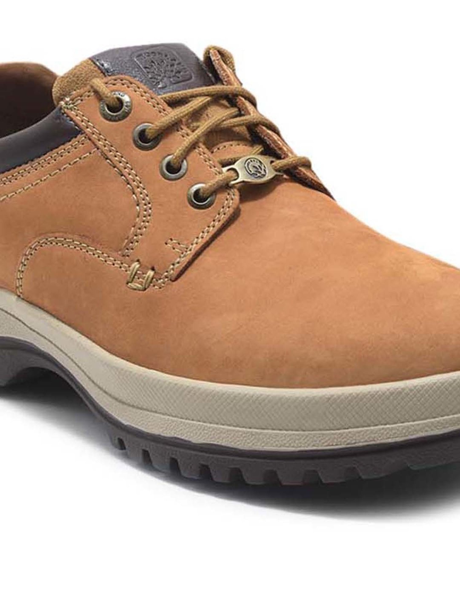 Woodland Men's Tan Derby Shoes