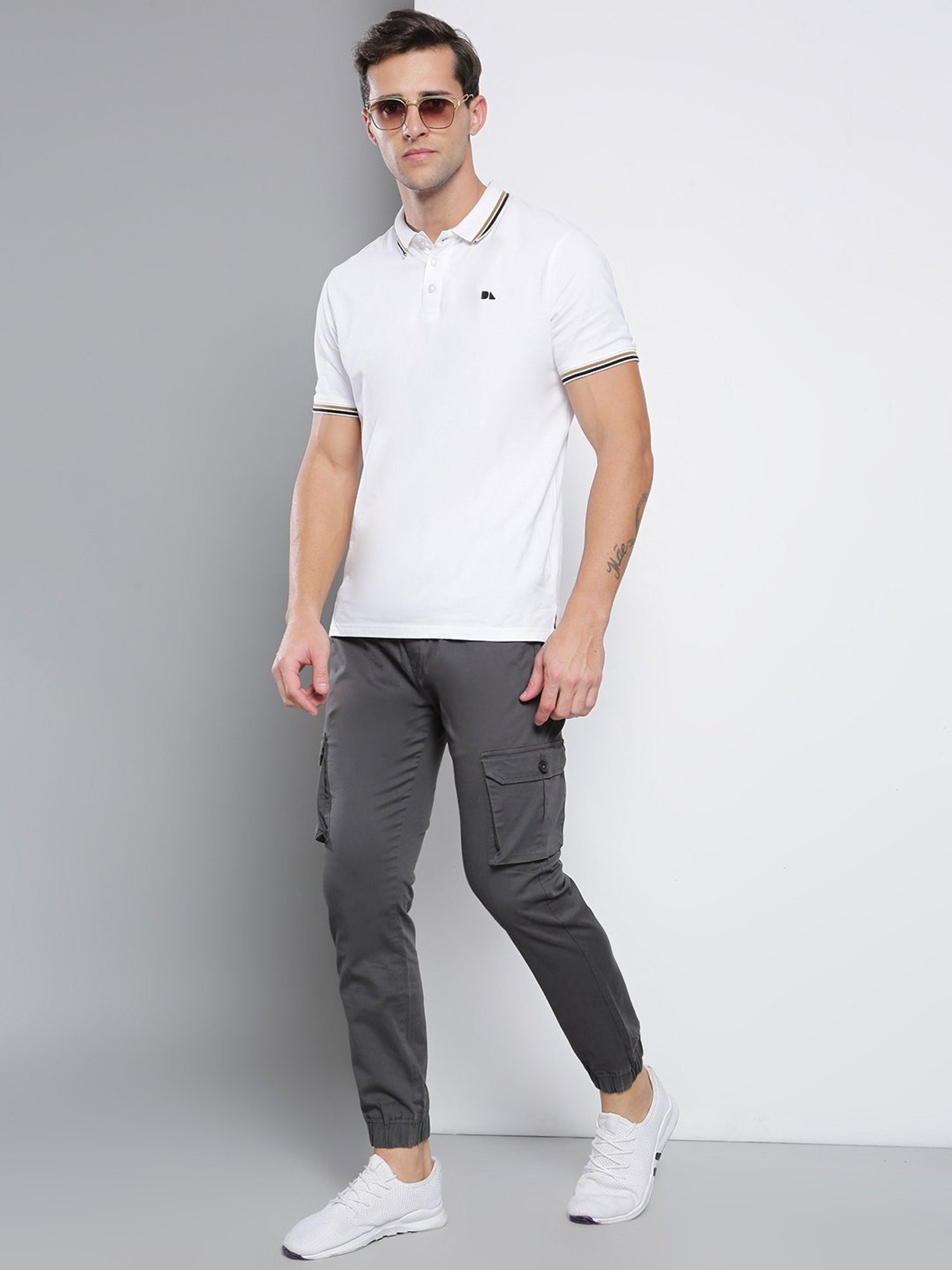 Dennis Lingo Charcoal Grey  Slim Fit Joggers