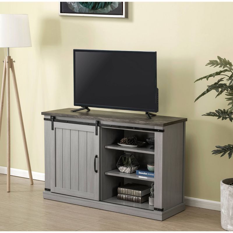 47" TV Stand For TVs up to 52" Gray - Home Essentials