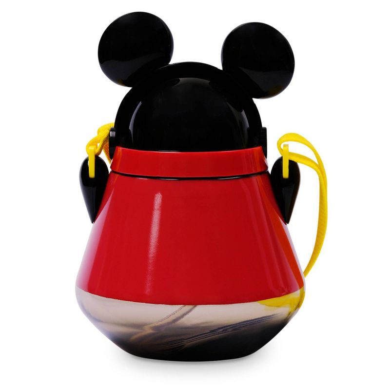 Disney Mickey Mouse & Friends 22oz Plastic Flip Top Tumbler with Strap Red