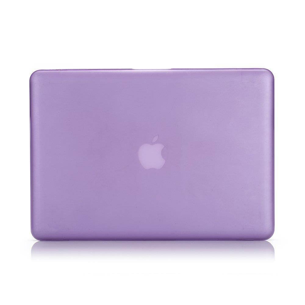 MacBook Pro 15 Case 2011/2010/2009 Release A1286, Ruban Hard Case Shell Cover and Keyboard Skin Cover for Apple MacBook Pro 15 Inch with CD-ROM - Purple