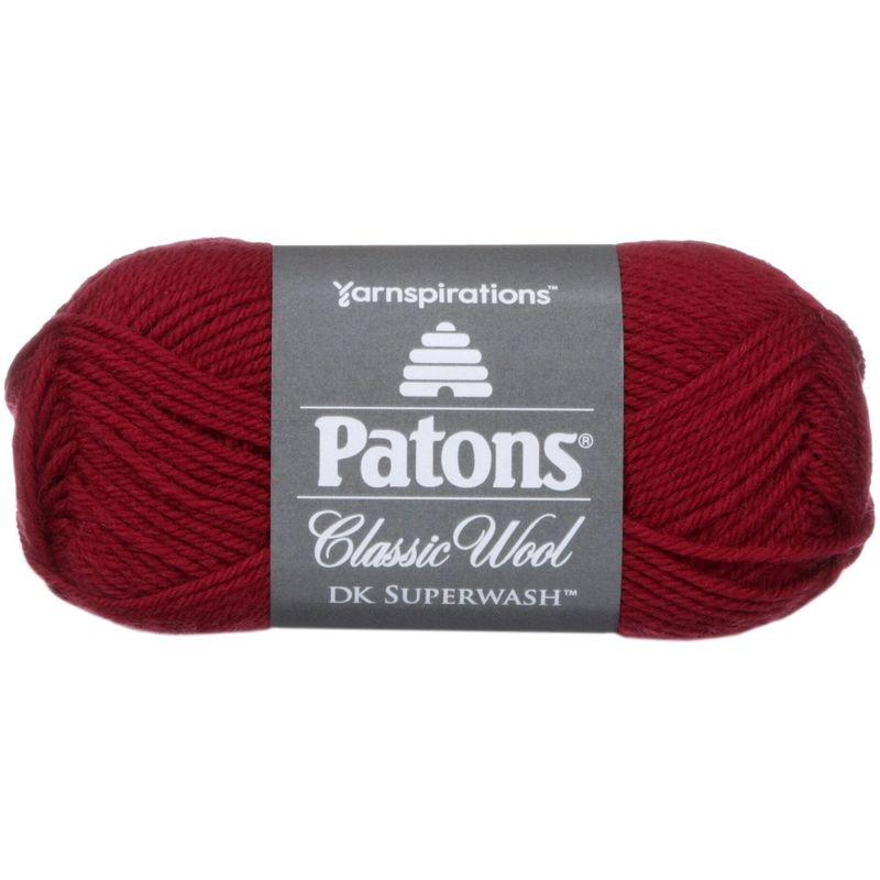 Patons Classic Wool DK Superwash Yarn-Claret