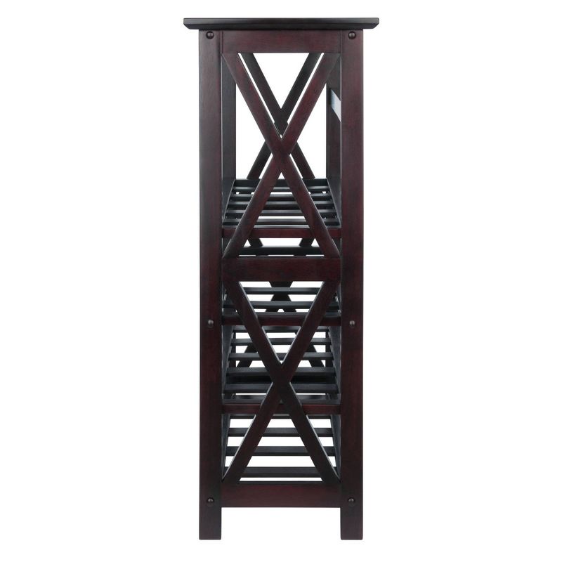 Rio 24 Bottles Wine Rack Wood/Espresso - Winsome
