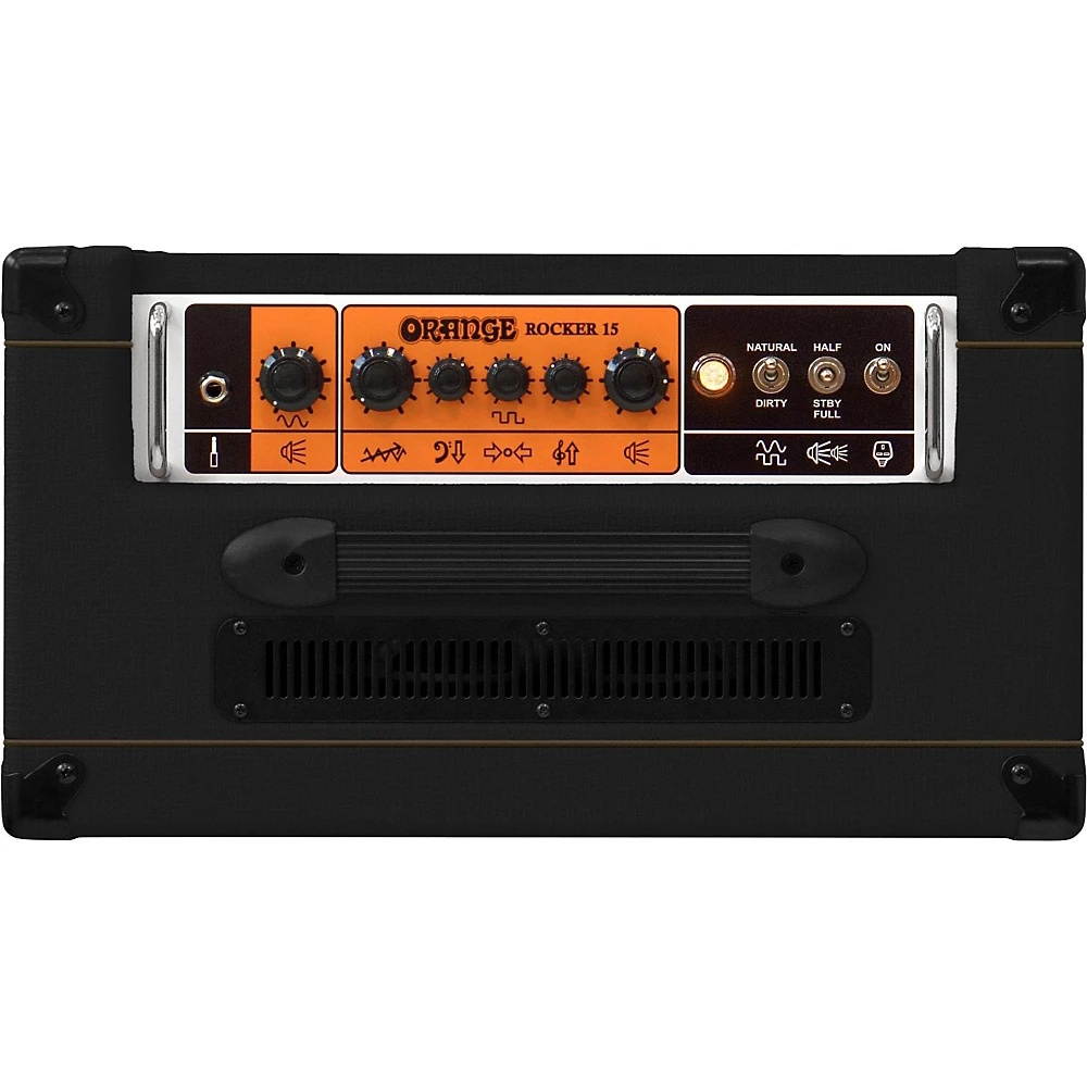 Orange Amplifiers Rocker 15 15W 1x10 Tube Guitar Combo Amplifier Black