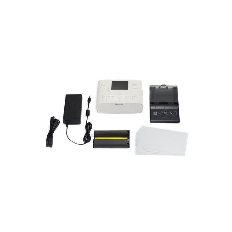 Selphy CP1300 Wireless Compact Photo Printer with AirPrint and Mopria Device Printing, White